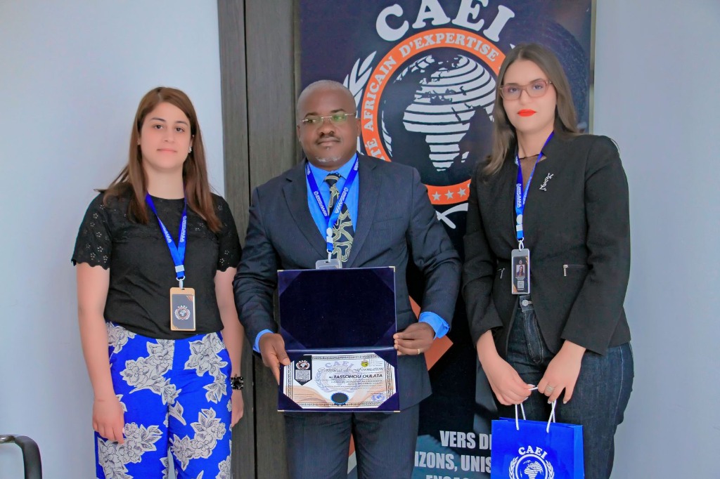 Remise de diplôme M. Tassonou