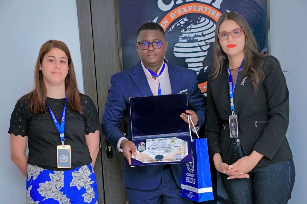 Remise de certificat M. Bosson